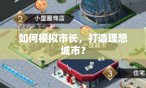 如何模擬市長，打造理想城市？