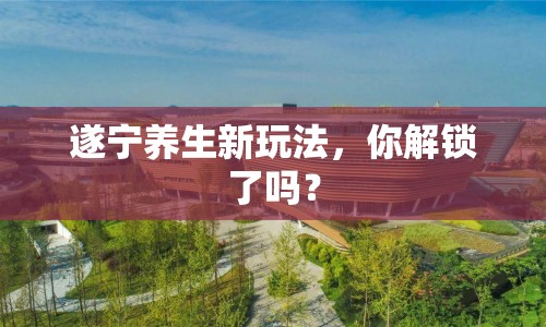 遂寧養(yǎng)生新玩法，你解鎖了嗎？