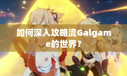 如何深入攻略流Galgame的世界？
