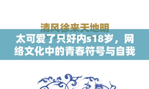 太可愛了只好內(nèi)s18歲，網(wǎng)絡(luò)文化中的青春符號(hào)與自我表達(dá)