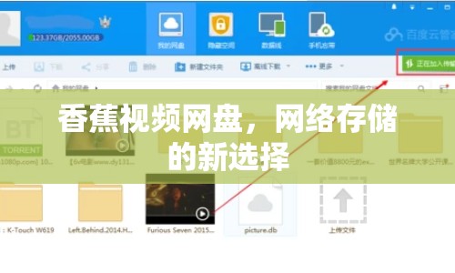 香蕉視頻網(wǎng)盤，網(wǎng)絡存儲的新選擇