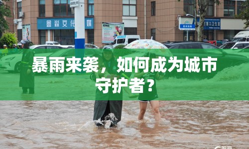 暴雨來襲，如何成為城市守護者？