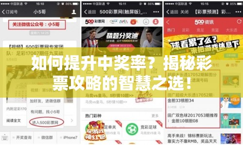 如何提升中獎率？揭秘彩票攻略的智慧之選！