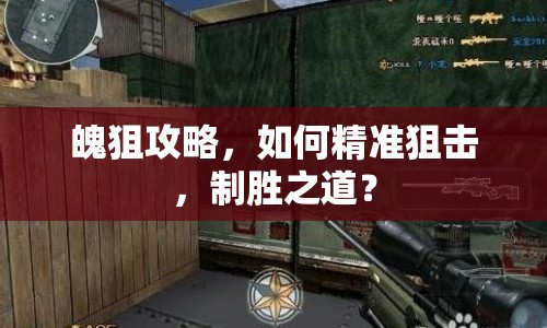 魄狙攻略，如何精準(zhǔn)狙擊，制勝之道？
