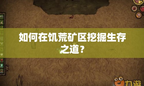 如何在饑荒礦區(qū)挖掘生存之道？