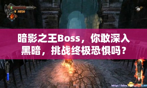 暗影之王Boss，你敢深入黑暗，挑戰(zhàn)終極恐懼嗎？