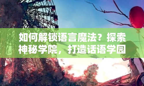 如何解鎖語言魔法？探索神秘學(xué)院，打造話語學(xué)園攻略！