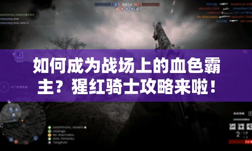 如何成為戰(zhàn)場上的血色霸主？猩紅騎士攻略來啦！