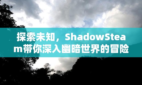 探索未知，ShadowSteam帶你深入幽暗世界的冒險之旅？