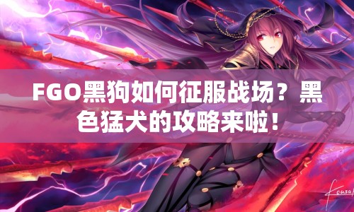 FGO黑狗如何征服戰(zhàn)場？黑色猛犬的攻略來啦！