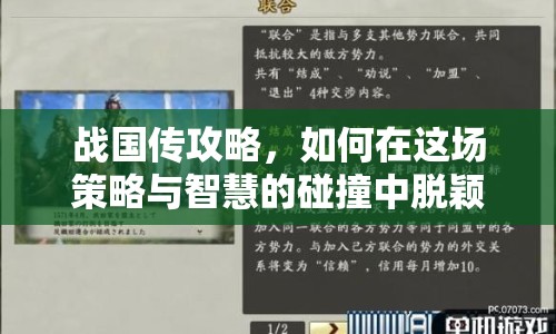 戰(zhàn)國傳攻略，如何在這場策略與智慧的碰撞中脫穎而出？