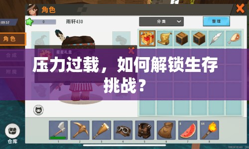 壓力過(guò)載，如何解鎖生存挑戰(zhàn)？