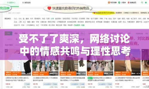 受不了了爽深，網(wǎng)絡討論中的情感共鳴與理性思考