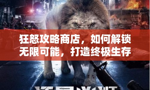 狂怒攻略商店，如何解鎖無限可能，打造終極生存之旅？