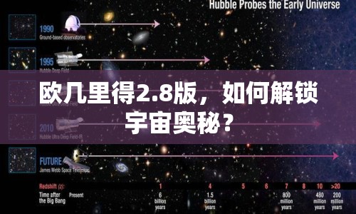歐幾里得2.8版，如何解鎖宇宙奧秘？