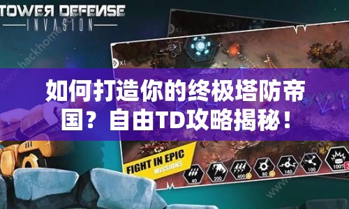 如何打造你的終極塔防帝國？自由TD攻略揭秘！