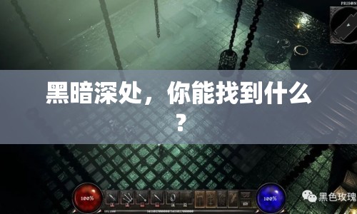 黑暗深處，你能找到什么？