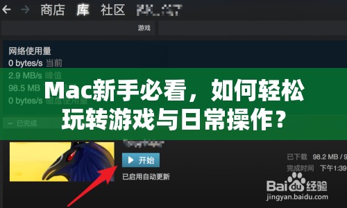 Mac新手必看，如何輕松玩轉游戲與日常操作？