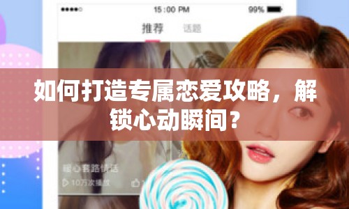 如何打造專屬戀愛攻略，解鎖心動瞬間？