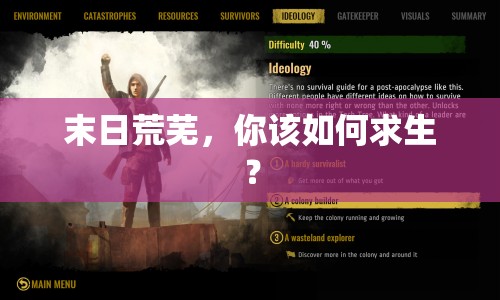 末日荒蕪，你該如何求生？