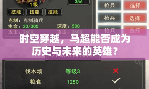 時(shí)空穿越，馬超能否成為歷史與未來(lái)的英雄？