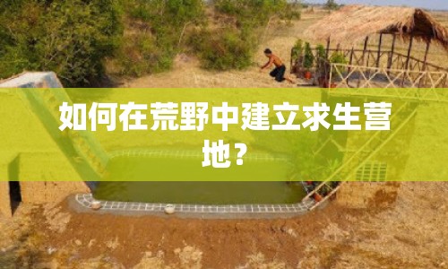 如何在荒野中建立求生營地？