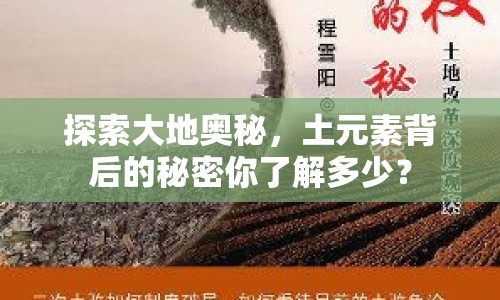 探索大地奧秘，土元素背后的秘密你了解多少？