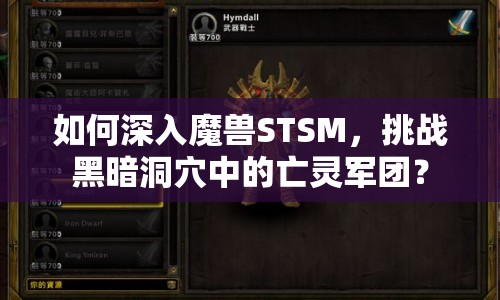 如何深入魔獸STSM，挑戰(zhàn)黑暗洞穴中的亡靈軍團(tuán)？