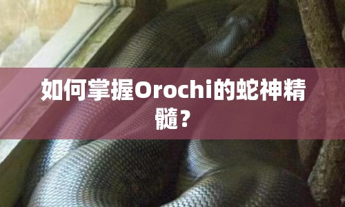 如何掌握Orochi的蛇神精髓？