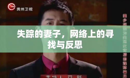 失蹤的妻子，網(wǎng)絡(luò)上的尋找與反思