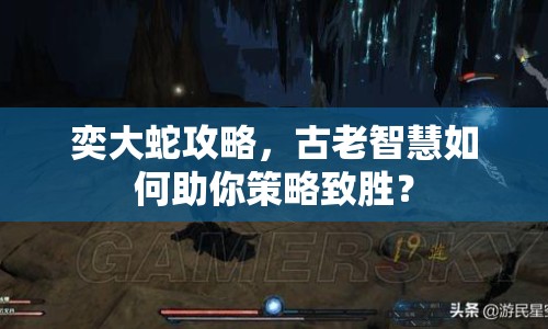奕大蛇攻略，古老智慧如何助你策略致勝？