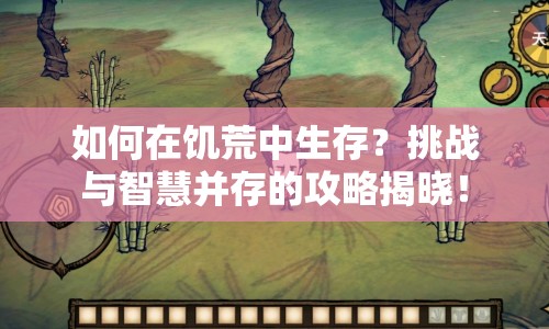 如何在饑荒中生存？挑戰(zhàn)與智慧并存的攻略揭曉！