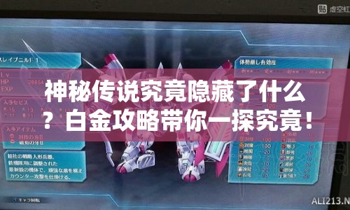 神秘傳說(shuō)究竟隱藏了什么？白金攻略帶你一探究竟！