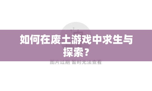 如何在廢土游戲中求生與探索？