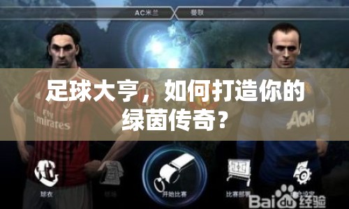 足球大亨，如何打造你的綠茵傳奇？