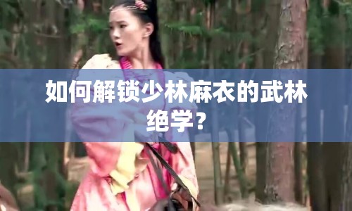 如何解鎖少林麻衣的武林絕學(xué)？