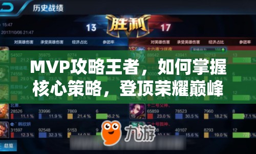 MVP攻略王者，如何掌握核心策略，登頂榮耀巔峰？