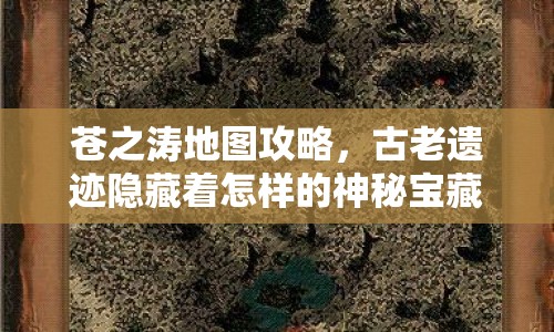 蒼之濤地圖攻略，古老遺跡隱藏著怎樣的神秘寶藏？