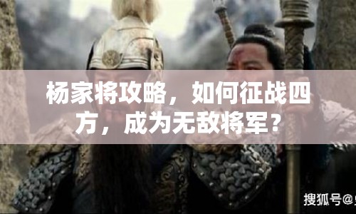 楊家將攻略，如何征戰(zhàn)四方，成為無敵將軍？