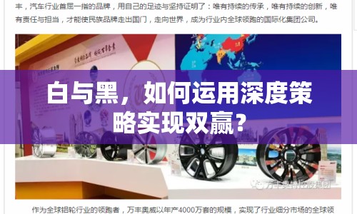 白與黑，如何運(yùn)用深度策略實(shí)現(xiàn)雙贏？