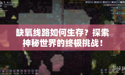 缺氧線路如何生存？探索神秘世界的終極挑戰(zhàn)！