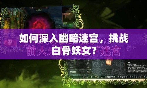 如何深入幽暗迷宮，挑戰(zhàn)白骨妖女？