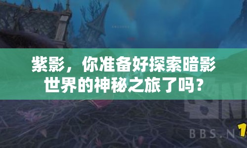 紫影，你準(zhǔn)備好探索暗影世界的神秘之旅了嗎？