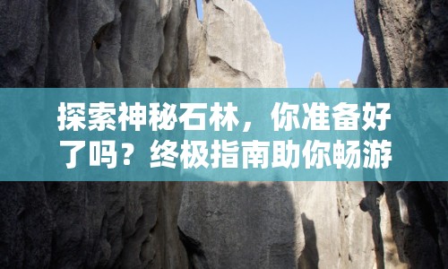 探索神秘石林，你準(zhǔn)備好了嗎？終極指南助你暢游石林游戲！