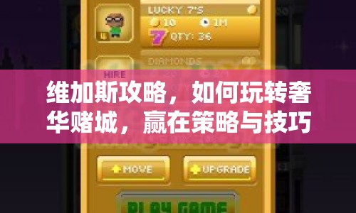 維加斯攻略，如何玩轉(zhuǎn)奢華賭城，贏在策略與技巧？
