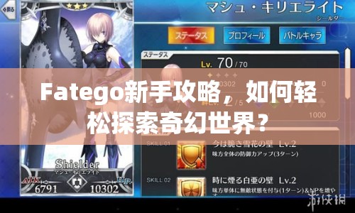 Fatego新手攻略，如何輕松探索奇幻世界？