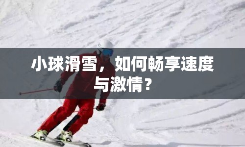 小球滑雪，如何暢享速度與激情？