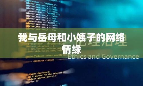 我與岳母和小姨子的網(wǎng)絡(luò)情緣