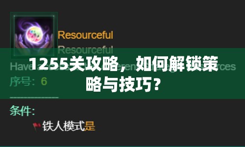 1255關(guān)攻略，如何解鎖策略與技巧？