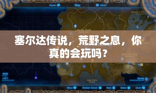 塞爾達(dá)傳說，荒野之息，你真的會(huì)玩嗎？
